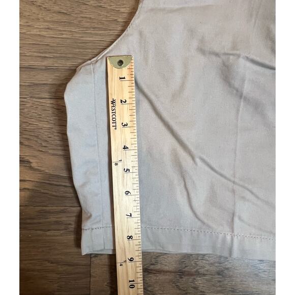 Mens Pleated Golf Shorts Khaki Casual Everyday Walking 42 W - Picture 4 of 6